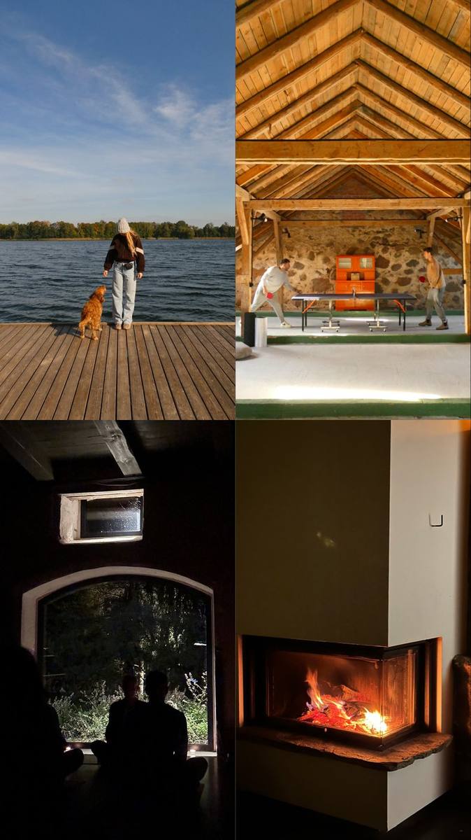 Kolaż z Joga Camp 4