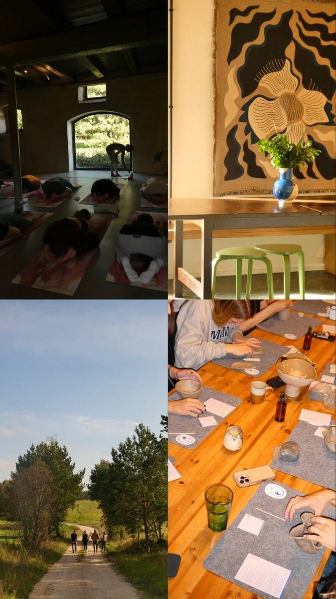 Kolaż z Joga Camp 6